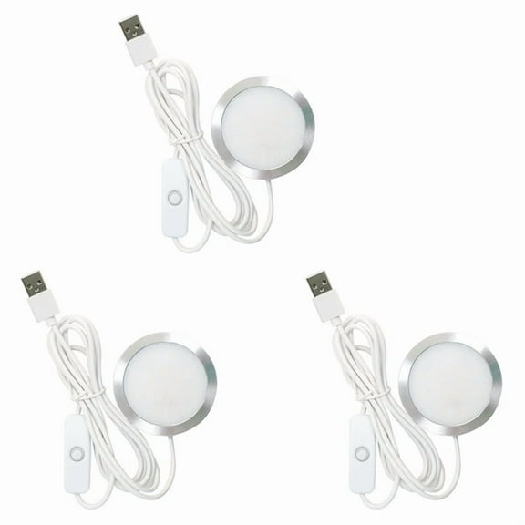 3X DIY LED Lamp Kit: Only Hardware Accessories NO 3D Printed Parts,Bright Light Energy-Efficient Custom Lighting Project