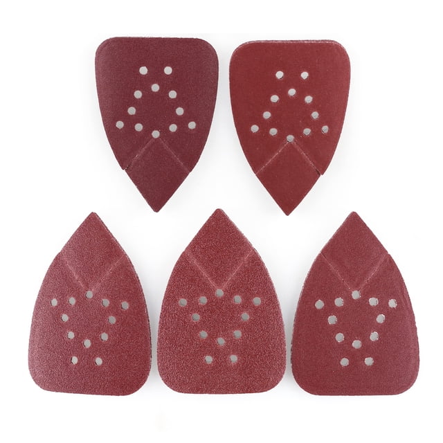 Almohadillas de lijado LotFancy para Black and Decker Mouse Lijadoras, 50 unidades
