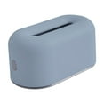 thumbnail image 3 of deevoka Home Tissue Box Home Ornaments Napkin Dispenser for Washroom Car Night Stand Blue, 3 of 9