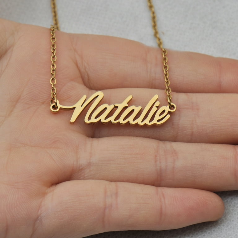 Taylor Name Bracelet Gold Dainty Initial Name Chain Bracelets for Girls  Graduation Gift 