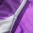 thumbnail image 3 of Flxxie 1800 Collection Double Brushed Microfiber Duvet Cover and Sham Set, Purple, Twin, 2 Pieces, 3 of 5