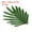 Green, variant on Uxcell 10" Gold Palm Leaves, 12 Pack Artificial Palm Leaves Faux Palm Fronds Fake Palm Leaf Tree Leaves, Style 24