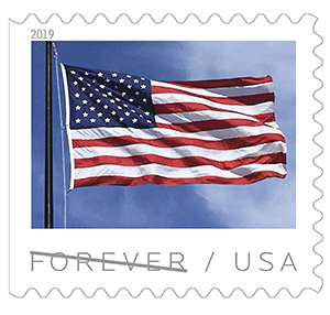 Stamp Online Envelopes with 2018 Flag Stamps Postage Book of 40 