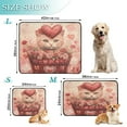 thumbnail image 3 of Qxltty Red Basket Cat Cat litter Pads Pet Set of 3 Diaper Mats Center Anti-leakage Layer Absorbent Soft and Comfortable, 3 of 7