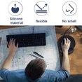 thumbnail image 4 of Memory Foam Mouse Wrist Rest Keyboard Wrist Rest Pad Anti-skid Mousepad Support Wrist Rest Mat for Office Computer Laptop Durable Comfortable Lightweight Easy Typing Pain Relief, 4 of 9