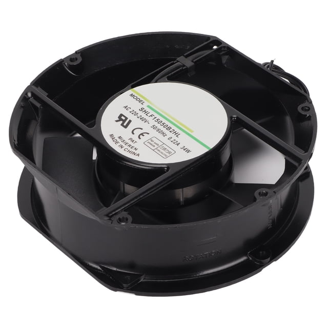 Ventilador de refrigeración axial de doble bola, ventilador de refrigeración de 172 mm, ventilador de refrigeración industrial dual, ventiladores de gabinete, durabilidad mejorada