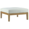 thumbnail image 5 of Modway Bayport 5-Piece Wood Patio Conversation Set in Natural and White, 5 of 9