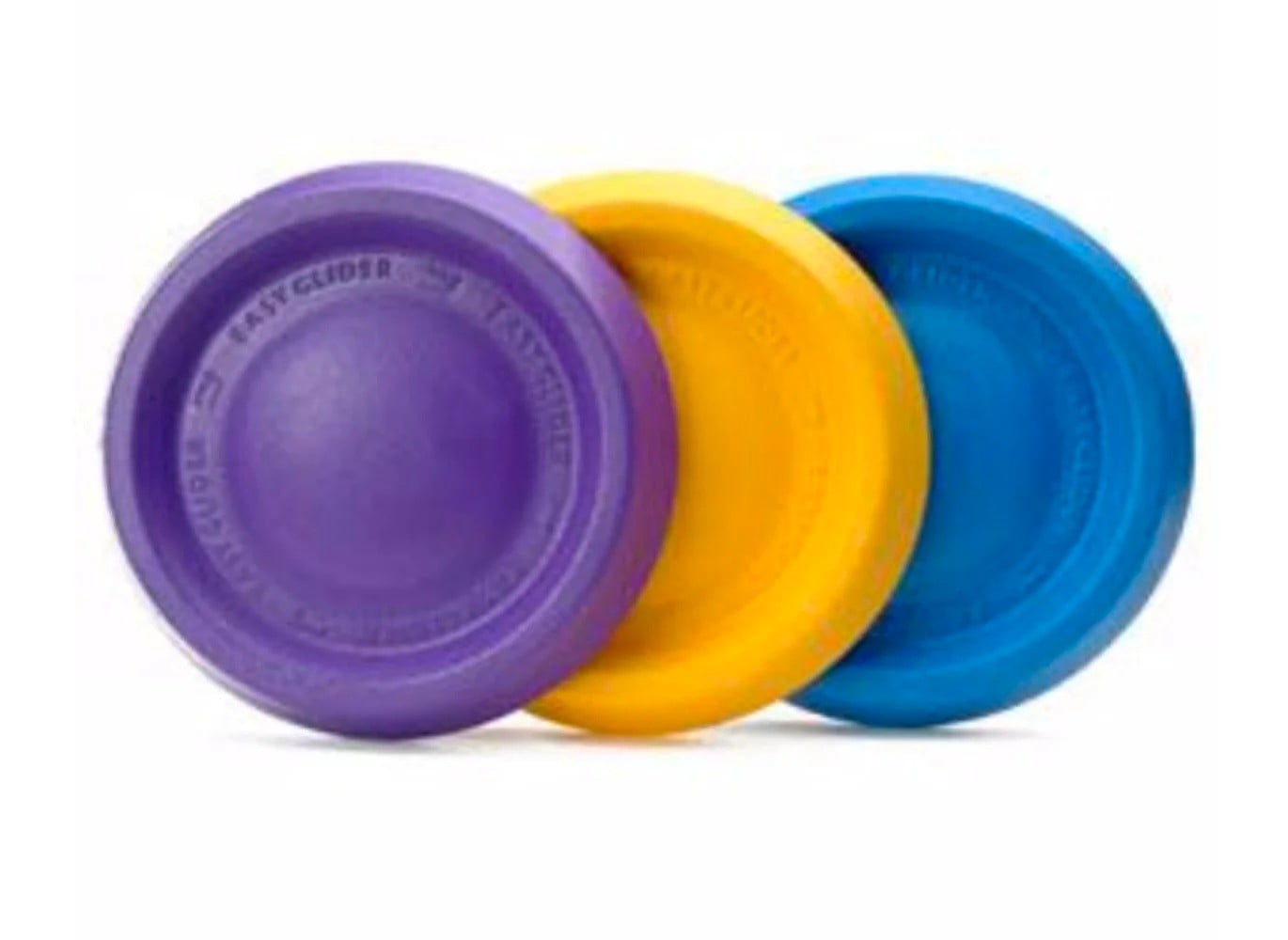 Dog Jump Catch and Fetch Toys Floating Interactive Foam Flyer Glider Disc FUN! (9 inch Yellow)
