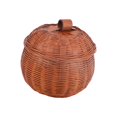 thumbnail image 4 of Boîte de Rangement Ronde en Rotin Plateau de Service pour Aliments Magasins Bureaux Cuisine m, 4 of 8