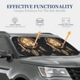 thumbnail image 4 of Saiise Dreamcatcher With Mandala for Foldable Car Sun Shades (2-Pack) Offer Sun Protection with an Easy-fold Design for Convenient Windshield Shading-Small, 4 of 6