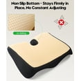 thumbnail image 4 of Gel seat cushion, tailbone pain relief, cool gel memory foam seat cushion, suitable for office chairs, car seats, wheelchairs, long-term sitting posture relief cushion, breathable washable, 4 of 4