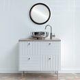 thumbnail image 4 of Toronto Framed Mirror - Rubbed Bronze, 4 of 6