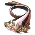 thumbnail image 5 of Ywmsfl Lady Belt Elegant Skinny Waist Belt for Dress Skinny PU Belt Snake Buckle Butterfly Buckle for Suit Dress, 5 of 12