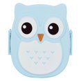 thumbnail image 2 of Lunch Box Plastic Durable Food Container Portable Cartoon Owl Lunch Box Food Safe Microwave Storage Container, 2 of 8