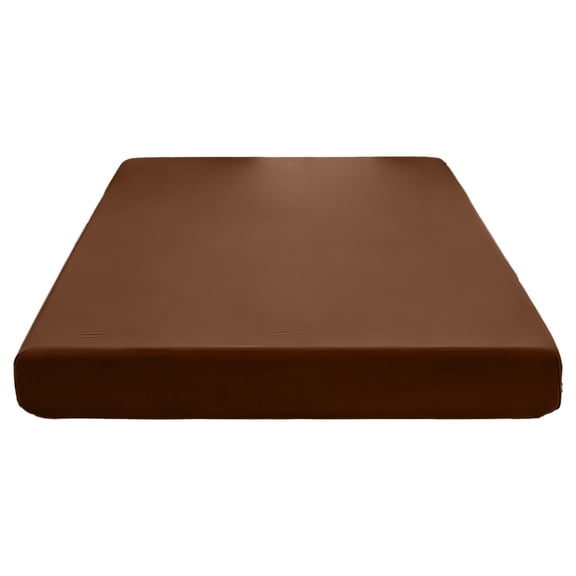 Waterproof Mattress Protector Queen, Fitted Sheet Style Breathable Mattress Cover Fits Up to 12'', Machine Washable (Brown, 60'' X 80'')