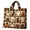 005#, variant on Fashion Halloween-ThemedQuilted Tote Bag, Large Capacity Lightweight Shoulder Handbag for Commute Travel Outdoor Daily Use