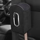 thumbnail image 5 of Visera para porta pañuelos de coche, cubierta de PU para caja de pañuelos, organizador de accesorios para coche, porta pañuelos decorativo para accesorios de vehículo, color negro, 5 of 7