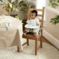 thumbnail image 6 of Ingenuity Deluxe Learn-to-Dine Feeding Seat, Ages 6 Months to 3 Years, Orange and Teal, 6 of 16