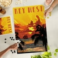 thumbnail image 5 of Lantern Press 1000 Piece Jigsaw Puzzle, Key West, Florida, Sunset and Ship, 5 of 5