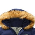 thumbnail image 3 of Baby Zipper Down Jumpsuits With Gloves Winter Romper Rompers, 3 of 6