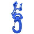 thumbnail image 2 of Diving Webbing Single  Hook, Diving Spring Clip Lanyard  Hook Scuba Dive Current Double BCD Hose Holder Clip Regulator Buckle Hook for Dive Snorkeling, 2 of 7