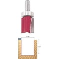 thumbnail image 1 of 1-1/2-Inch Diameter Top Bearing Flush Trim Router Bit, 1 of 4