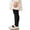 Black, variant on Bixock Toddler Girls Leggings Warm Knit Pantyhose Tights Footless Elastic Waist Bow Solid Color Soft Stretch Dance Training Casual Wear Size 6-7Years