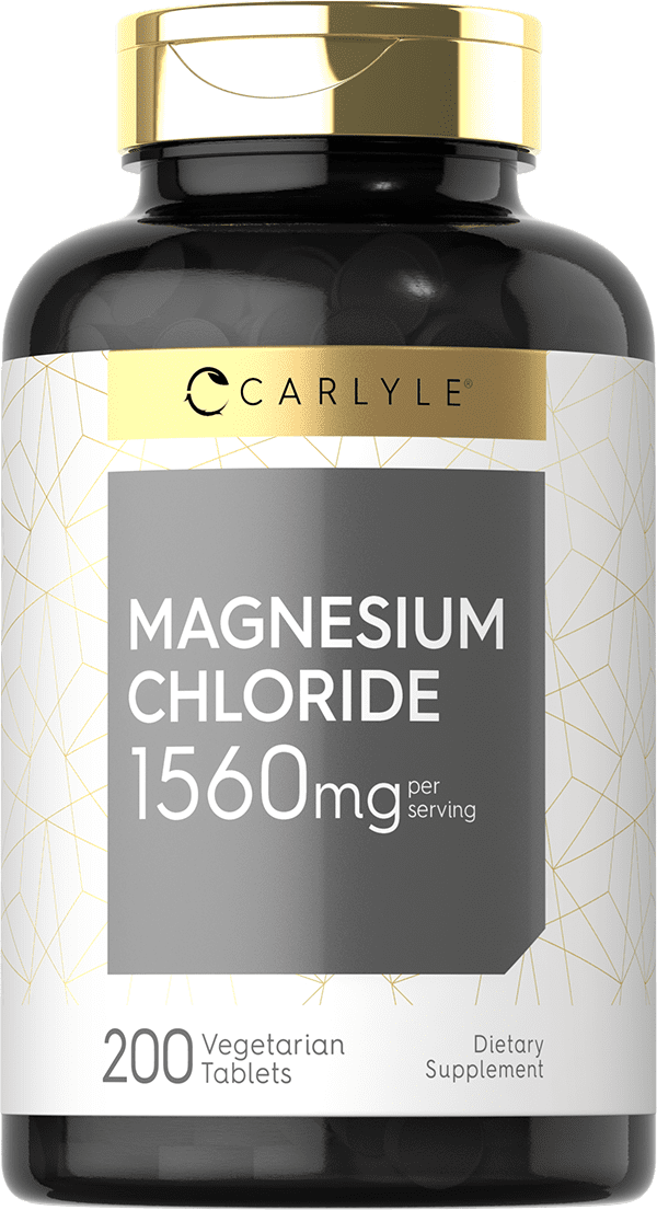 bodem Assimilatie Lao Magnesium Chloride 1560 mg | 200 Tablets | Cloruro de Magnesio |  Vegetarian, Non-GMO, Gluten Free Supplement | by Carlyle - Walmart.com