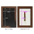 thumbnail image 4 of Gilded Toiletries III - Framed Print w/glass - Chestnut, 4 of 8