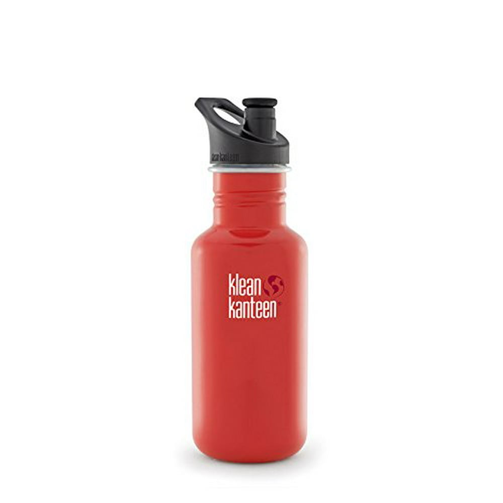 Classic Stainless Steel Water Bottle with Sport 3.0 Cap (Flame Orange ...