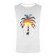 thumbnail image 4 of Camiseta sin mangas de cuello redondo para hombre, estampada, informal, deportiva, elástica, de moda, de poliéster., 4 of 5