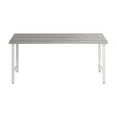thumbnail image 2 of Pemberly Row 72W Computer Desk w/ Metal Legs in Platinum Gray - Engineered Wood, 2 of 9
