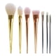 thumbnail image 1 of 7st sminkborstar - Rosé silver guld - Makeup brushes, 1 of 5