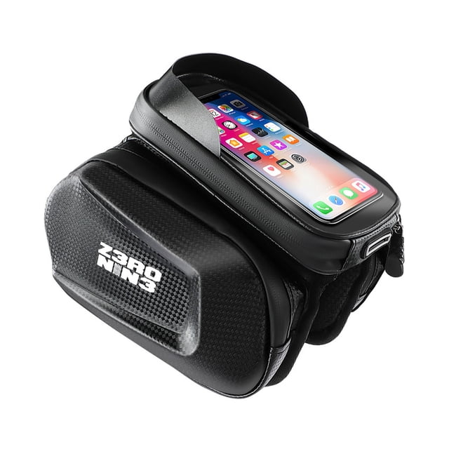 Bolsa de bicicleta Wosthever con pantalla de TPU para acceso a teléfono inteligente soporte para teléfono para bicicleta
