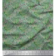thumbnail image 1 of Soimoi Polyester Crepe Fabric Brush Stroke Abstract Fabric Prints by Yard 52 Inch Wide, 1 of 3