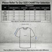 Men's 100% Cotton Short Sleeve Crewneck Graphic T-Shirt, Soft Breathable Moisture Wicking Casual Basic S-3XL NH00063