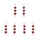 thumbnail image 4 of Qarigey 1 par de pendientes exquisitos, pendientes de aro de estilo Simple, gotas para las orejas, accesorios de mujer para fiesta, banquete, Type1 NO1, 4 of 6