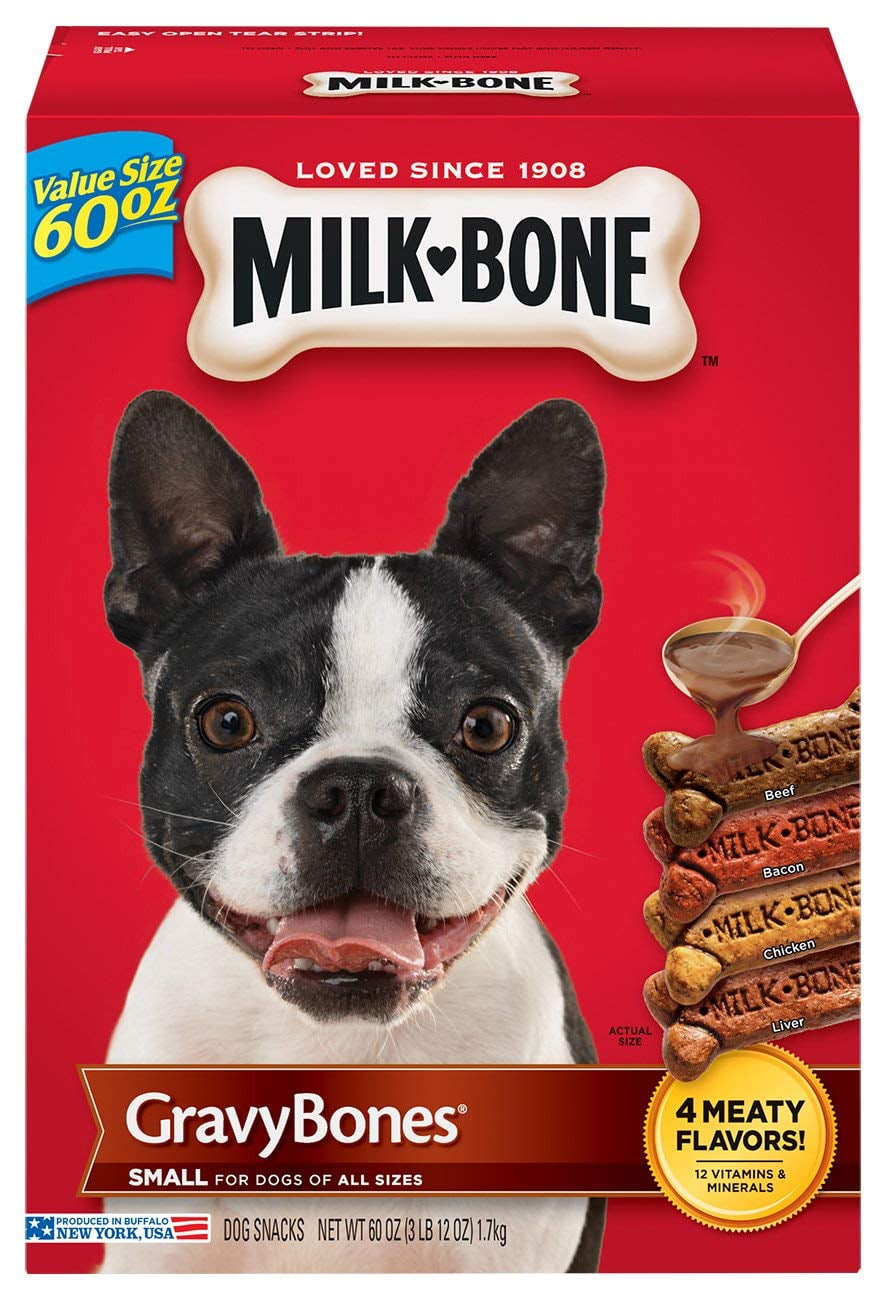 MilkBone GravyBones Dog Treats, 60 Oz.