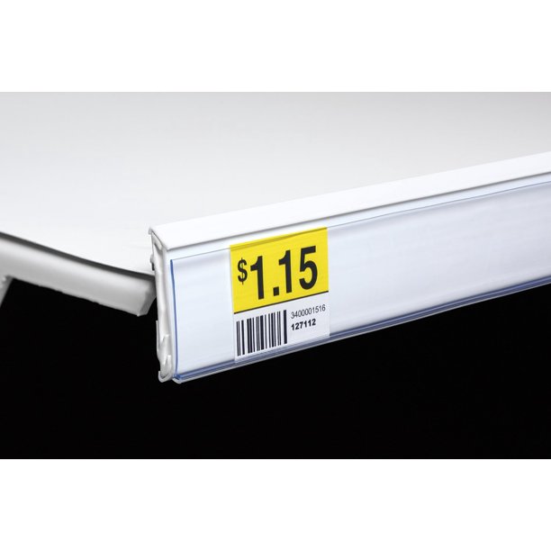 FFR Merchandising 4403733901 Data Strip Label Holder for Cooler/Freezer Shelving, 29 1/2