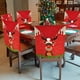 thumbnail image 1 of ShenMo, 4 Uds., fundas navideñas para sillas, fundas de tela para añadir sillas, decoración navideña, se adapta a todas las sillas, fundas para sillas, fundas para muebles LingWen 9024715196750, 1 of 1
