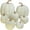 Cream, variant on Jollyzo 7 Pcs Assorted Sizes Harvest Cream Artificial Pumpkins Faux Cream Pumpkins Foam Decorative Pumpkins for Fall Farmhouse Autumn Wedding Halloween Thanksgiving Rustic Harvest Table Centerpiece