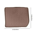 thumbnail image 4 of Fwttom Dog Cooling Mat, No Water or Refrigeration Foldable Fiber Cooling Blanket with Top Bottom Materials, Machine Washable Thin Dog Bed for Home Travel Crates Bed Floor, 4 of 7