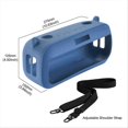 thumbnail image 3 of Silicone Handle Cover Case Replacement for Bose SoundLink Max blue, 3 of 5