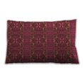 thumbnail image 1 of Ahgly Company Patterned Indoor Rectangular Cherry Red Lumbar Throw Pillow, 13 inch by 19 inch, 1 of 5