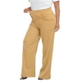 thumbnail image 5 of HDE Womens High Waisted Dress Pants Long Wide Leg Palazzo Trouser Tall S-Plus Dark Khaki S, 5 of 6
