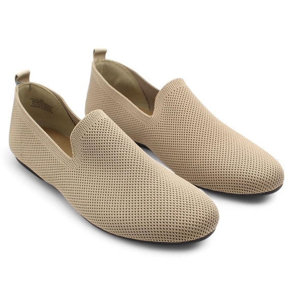 MIA MAKARI CAMEL FLYKNIT Loafers