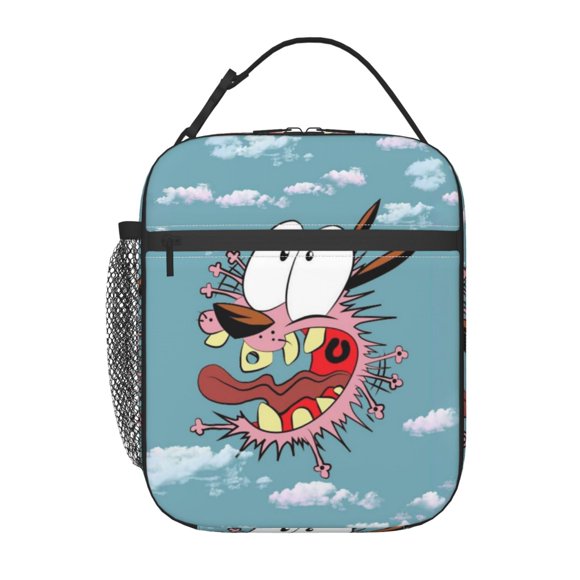 Courage The Cowardly Dog Lunch Bag Portable Lnsulation Lunch Box-SYS435