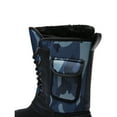 thumbnail image 3 of Tanleewa Fashion Men Snow Boots Nonslip Waterproof Warm ts Fur Lined Winter Shoes Gift, 3 of 10