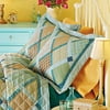 Mainstays Diagonal Plaid Quilt Collection