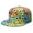 Competition, variant on Vibrant Botanical Flat Brim Panel Hat - High Top Baseball Cap for Hip Hop Enthusiasts & Sports